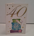 40 Gifts Blank Greeting Card