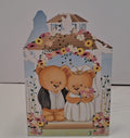 Eddie Bear Wedding Blank Greeting Card