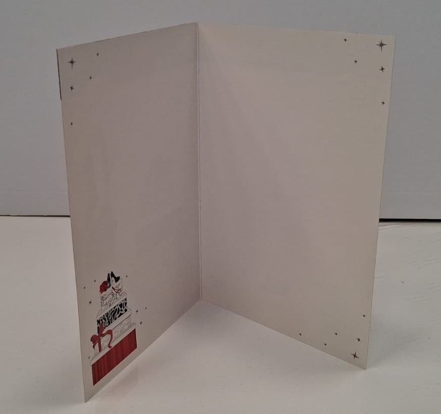 Classy Lady Blank Greeting Card