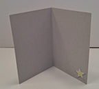 Elegant Stars Blank Greeting Card