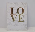 LOVE Marble PostCard