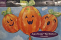 SS PUMPKIN TRIOS FOIL BALLOONS - HELIUM Filled