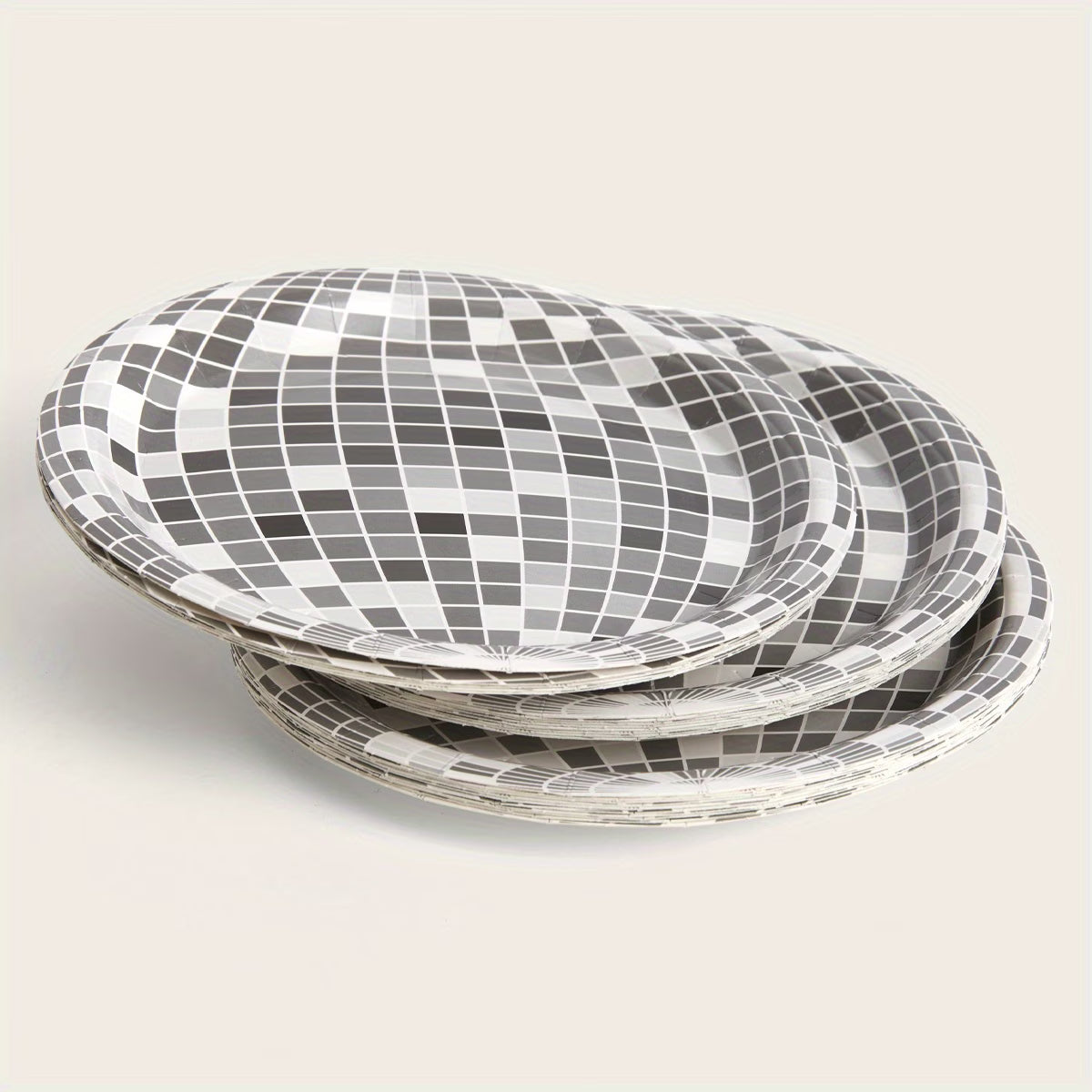 Disco Theme Paper Plate - 10count