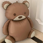 SS CUTE BROWN BEAR FOIL BALLOONS HELIUM Filled