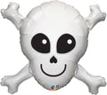 SS HAPPY SKULL FOIL BALLOONS HELIUM Filled