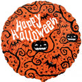 18C CREEPY SILHOUETTE FOIL BALLOONS HELIUM Filled