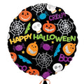18C PLAYFUL HALLOWEEN ICON FOIL BALLOONS HELIUM Filled