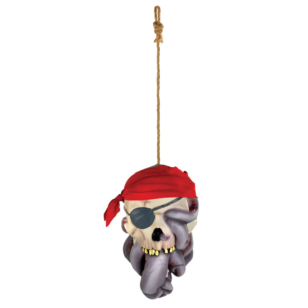PIRATE HANGING SKULL OCTOPUS
