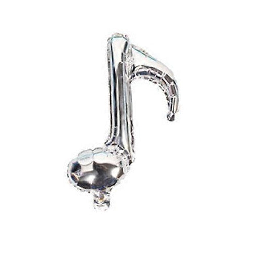 MINISHAPE MUSICAL NOTE FOIL BALLOONS - AIR-Filled (non flying)