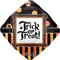 18 TRICK OR TREAT DIAMOND FOIL BALLOONS HELIUM Filled