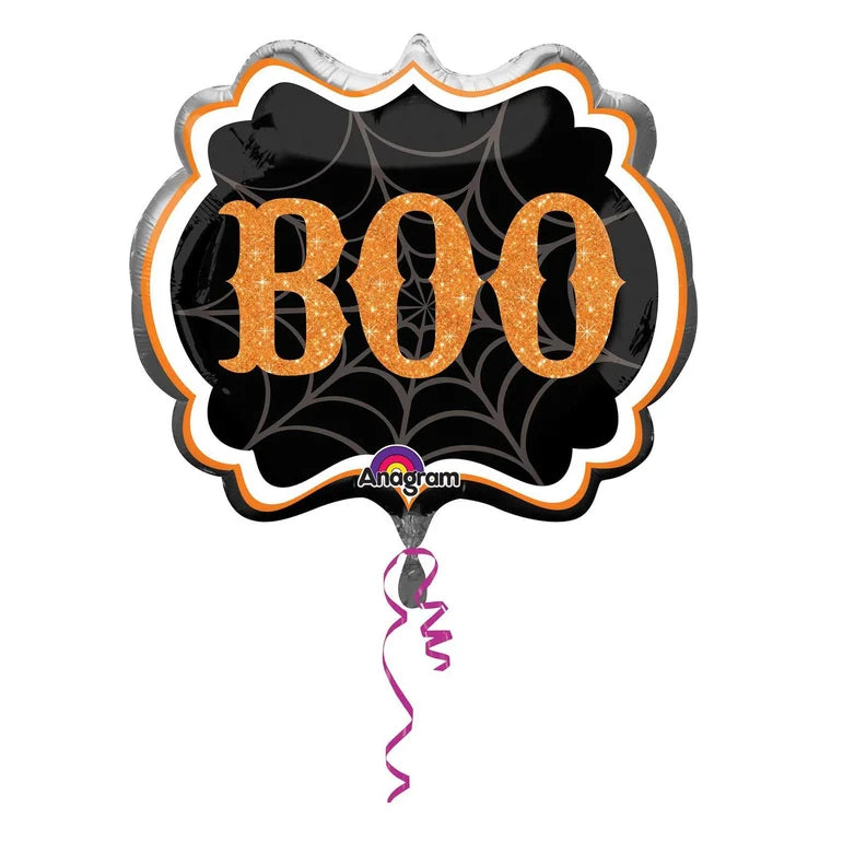 SS BOO MARQUEE FOIL BALLOONS - HELIUM Filled