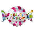 SS BIRTHDAY TOFFEE CANDY FOIL BALLOON - Helium Filled