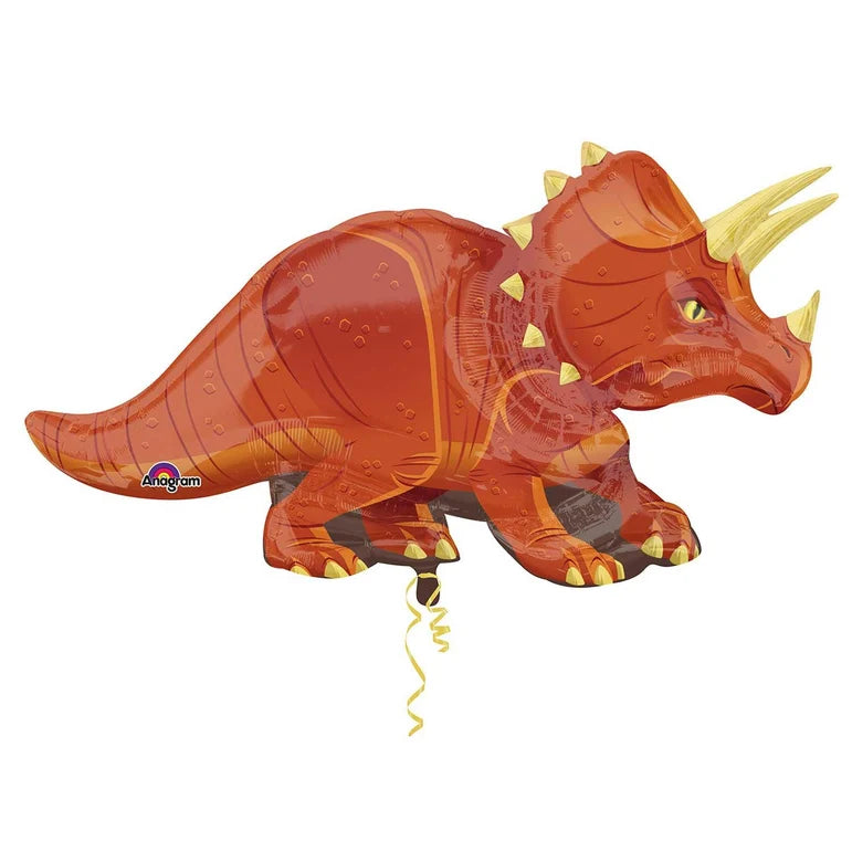 SS TRICERATOPS FOIL BALLOONS - HELIUM filled