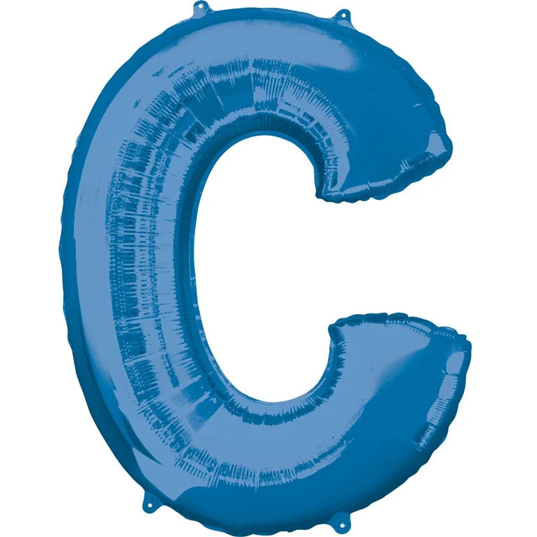 SS LETTER C - Helium Filled
