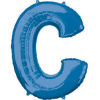 SS LETTER C - Helium Filled