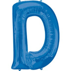 SS LETTER D - Helium Filled
