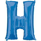 SS LETTER H - Helium Filled
