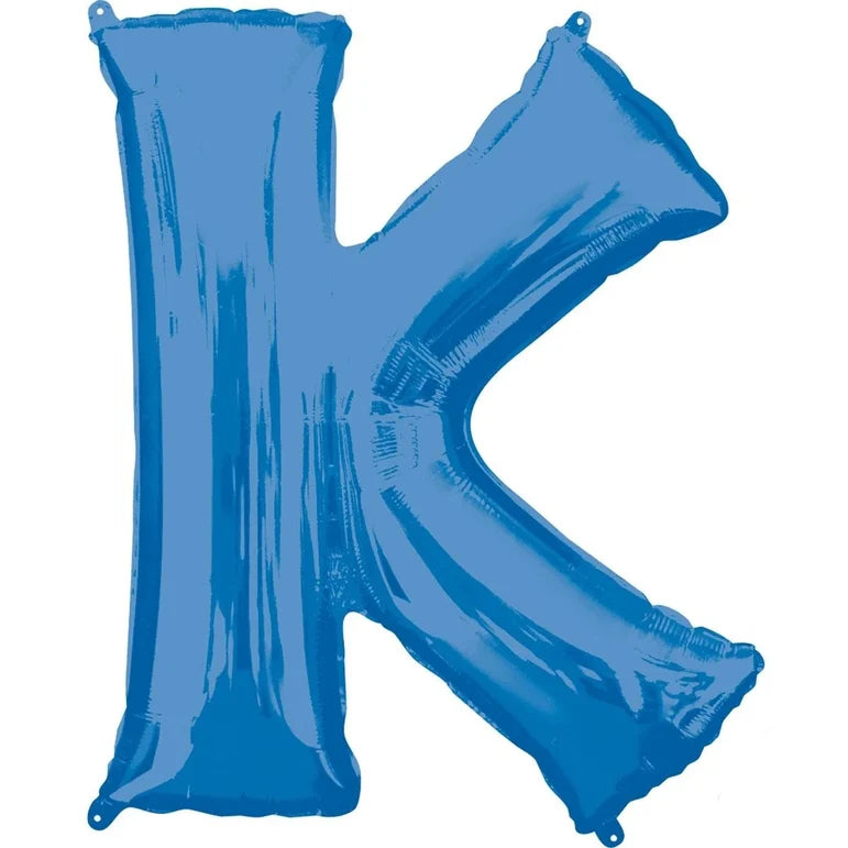 SS LETTER K - Helium Filled