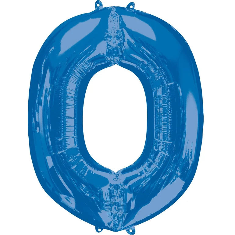 SS LETTER O - Helium Filled