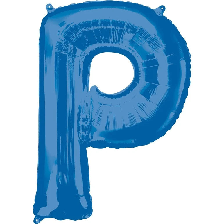 SS LETTER P - Helium Filled