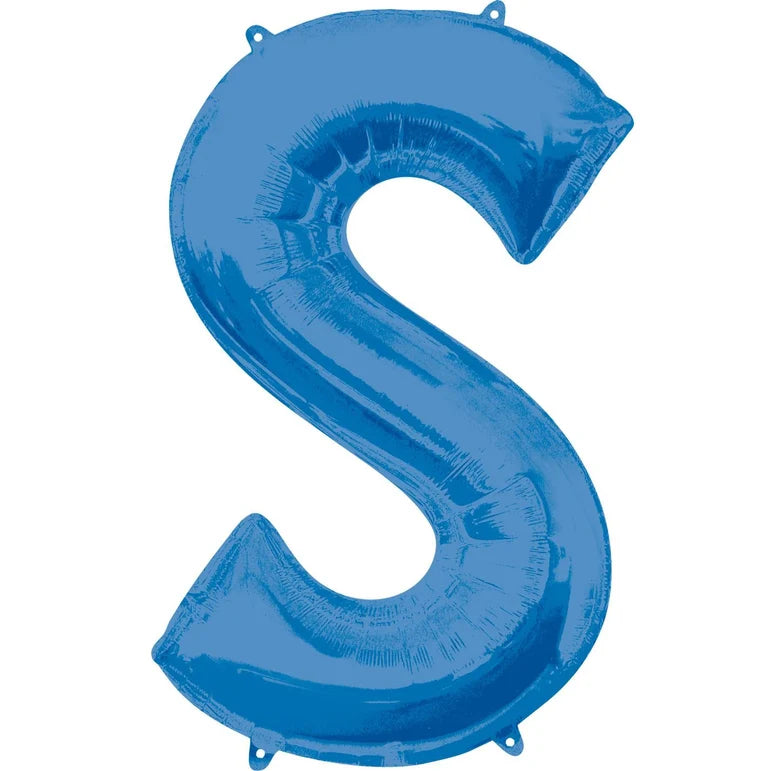 SS LETTER S - Helium Filled