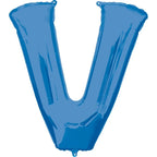 SS LETTER V - Helium Filled