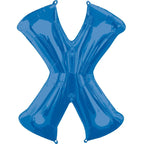 SS LETTER X - Helium Filled