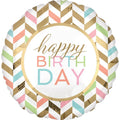 PASTELBD CELEBRATION JUMBO FOIL BALLOON - Helium Filled