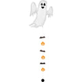 SS SPOOKY GHOST DROP-A-LINE FOIL BALLOONS HELIUM Filled