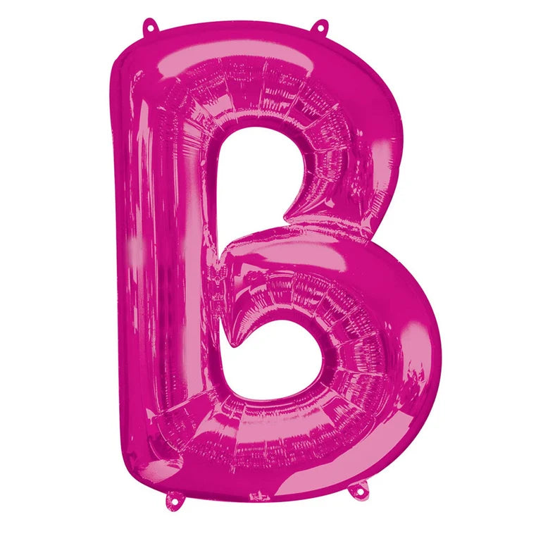 SS LETTER B - Helium Filled