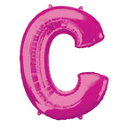 SS LETTER C - Helium Filled