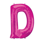 SS LETTER D - Helium Filled