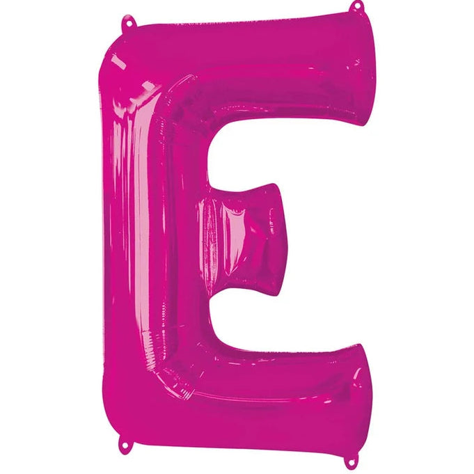 SS LETTER E - Helium Filled
