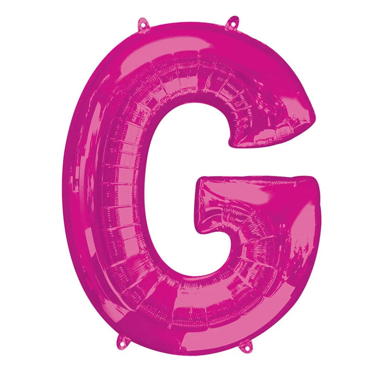 SS LETTER G - Helium Filled