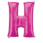 SS LETTER H - Helium Filled