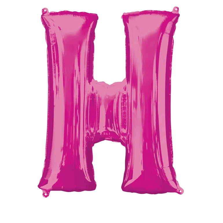 SS LETTER H - Helium Filled