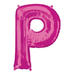 SS LETTER P - Helium Filled