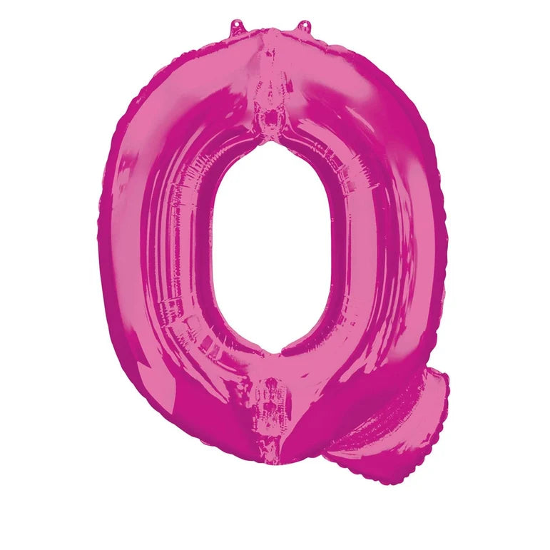 SS LETTER Q - Helium Filled