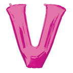 SS LETTER V - Helium Filled