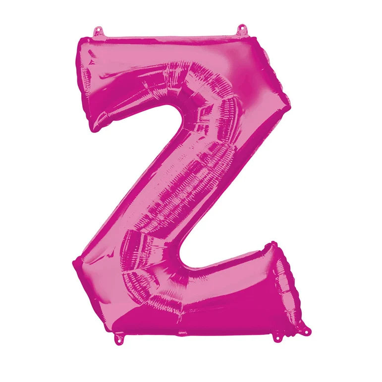 SS LETTER Z - Helium Filled