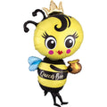 SS QUEEN BEE FOIL BALLOONS - HELIUM Filled