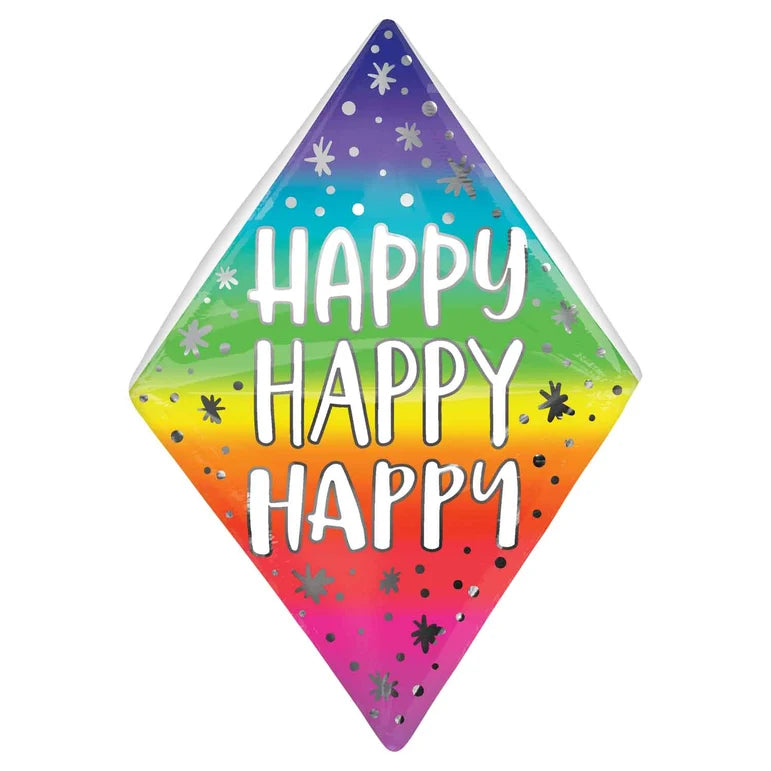 HAPPY IT'S YOUR DAY ULTRASHAPE FOIL BALLOON - Helium Filled