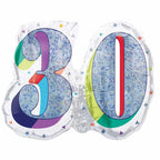 SS HERE'S TO YOUR BIRTHDAY 30 FOIL BALLOON - Helium Filled