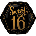 SS ELEGANT SIXTEEN FOIL BALLOON - Helium Filled