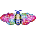 SS TIE-DYE BEE FOIL BALLOONS - HELIUM Filled