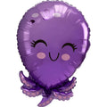 SS OCTOPUS STANDARD SHAPE FOIL BALLOON - Helium Filled