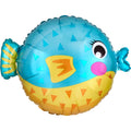 SS PUFFER FISH STANDARD SHAPE FOIL BALLOON - Helium Filled