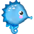SS SEAHORSE STANDARD SHAPE FOIL BALLOON - Helium Filled