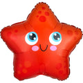 SS STARFISH STANDARD SHAPE FOIL BALLOON - Helium Filled