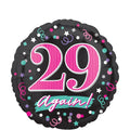 18C 29 "AGAIN" FOIL BALLOON - Helium Filled